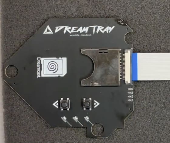 Ribbon cable connection to DreamTray