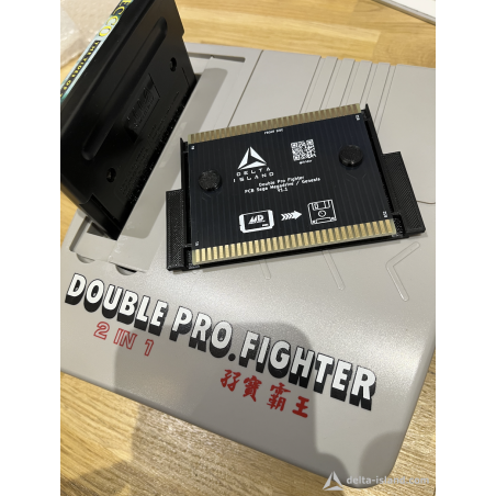 PCB Adaptateur Double Pro Fighter vers Sega Mega Drive / Genesis